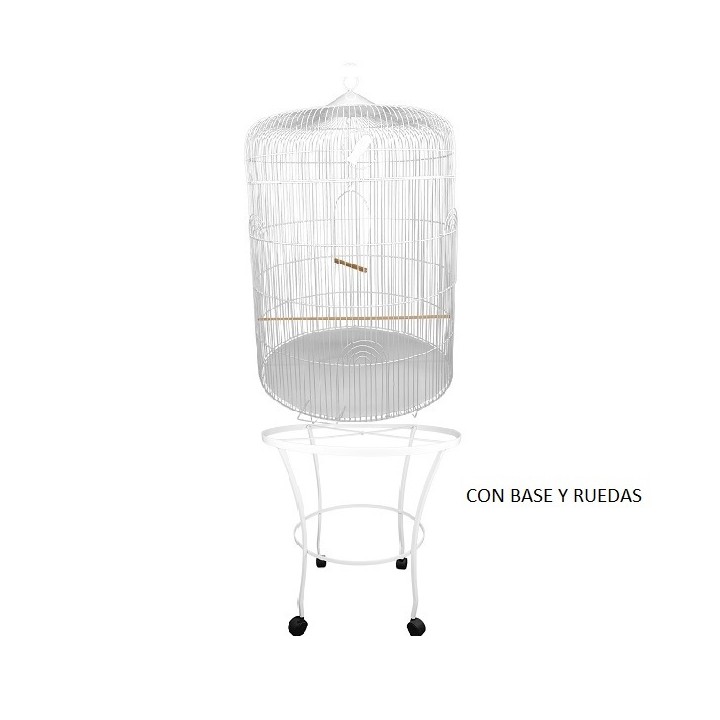 JAULA PIOLIN P/AVE JUMBO CON BASE (60X90CM)