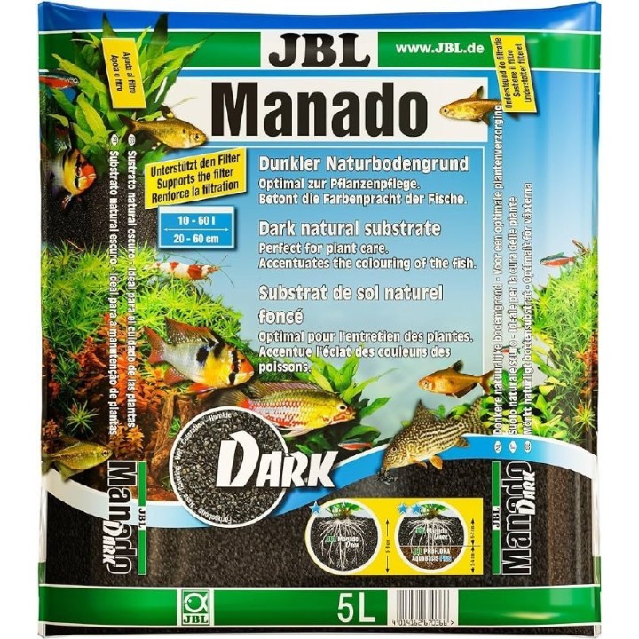 JBL MANADO DARK 5L - GRANULOS DE 1.5-2.5 MM