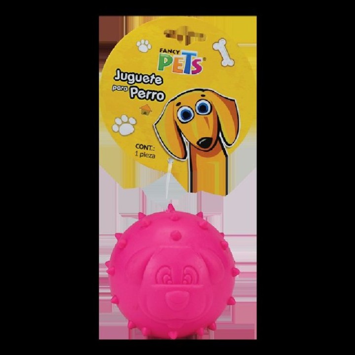JUGUETE DE HULE PELOTA F.P.