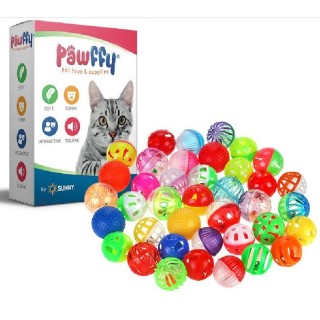 JUGUETE PARA GATOS PAWFFY 48PZ. PEL C/CB