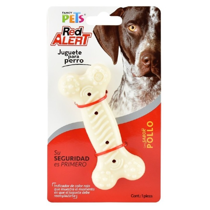 JUGUETE RED ALERT HUESO SABOR POLLO
