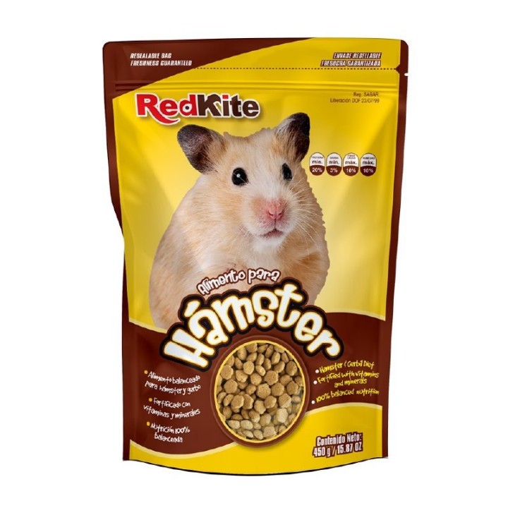 ALIMENTO P/HAMSTER GAL 450GR.
