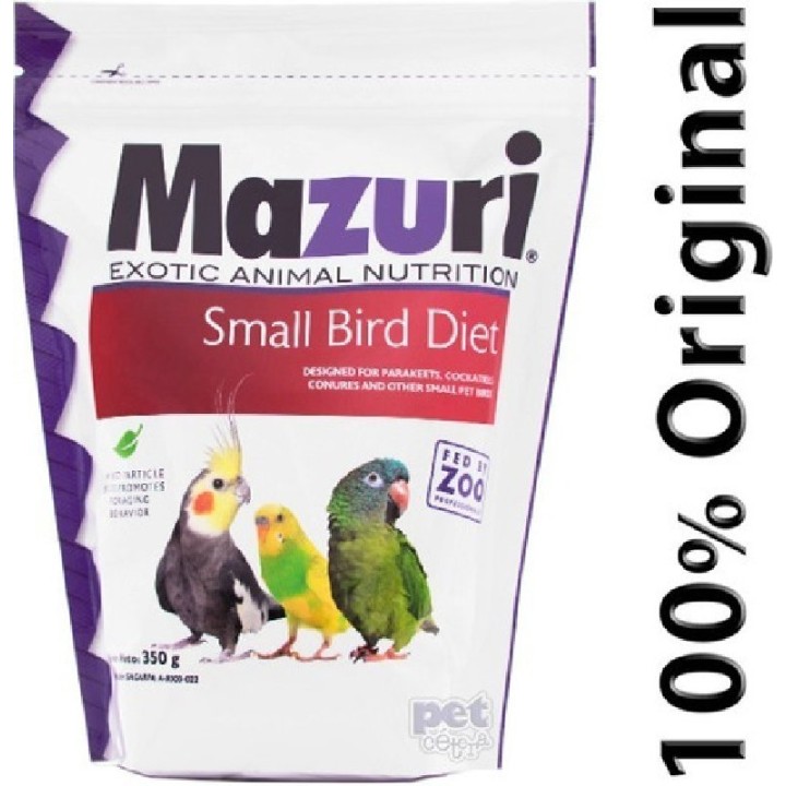 MAZURI AVES PEQUEÑAS 350GR.
