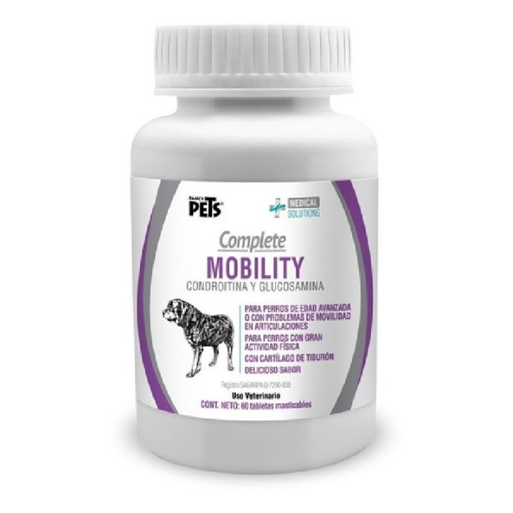 MOBILITY P/PERRO C/ GLUCOS 60 TABS.