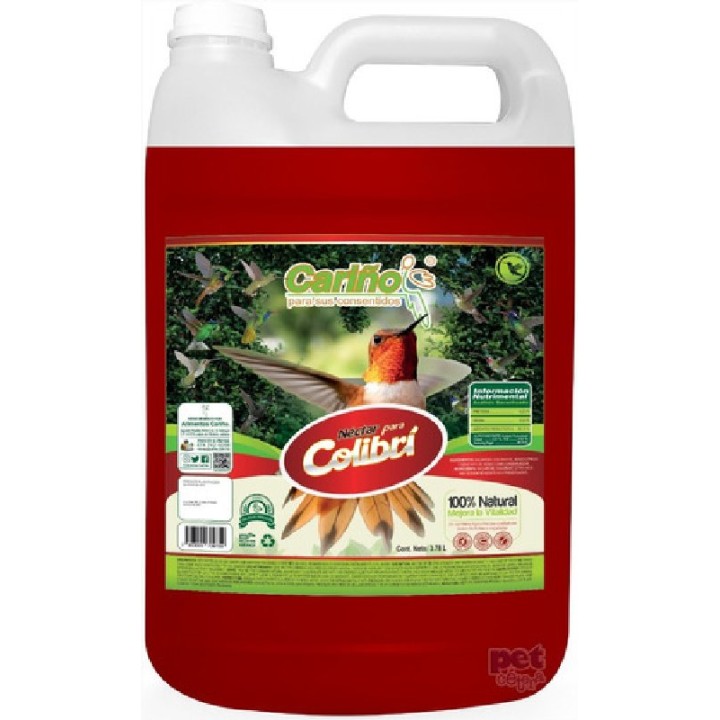 NECTAR LIQUIDO DE COLIBRI 4 LTS. CARIÑO