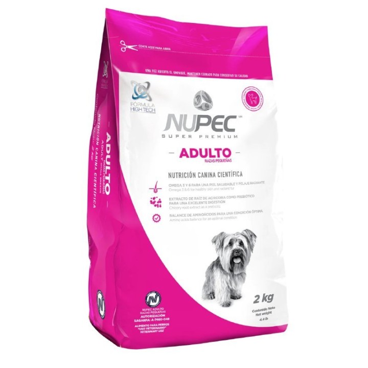 NUPEC ADULTO RAZA PEQUEÑA 2KG.