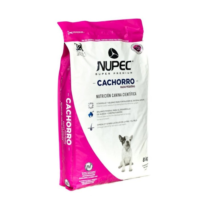 NUPEC CACHORRO RAZA PEQUEÑA 8KGS.