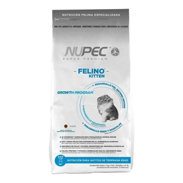NUPEC FELINO KITTEN 3 KGS.