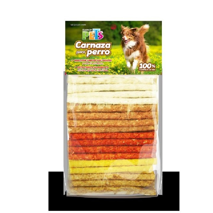 PALITOS DE CARNAZA FANCY PETS C/100 PZA