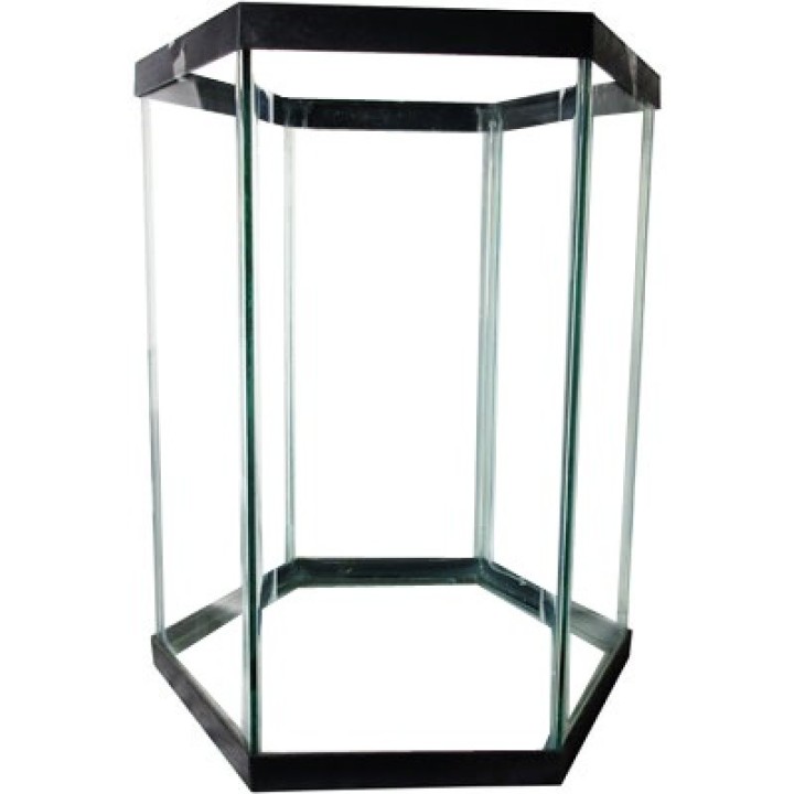 PECERA HEXAGONAL 50CM.