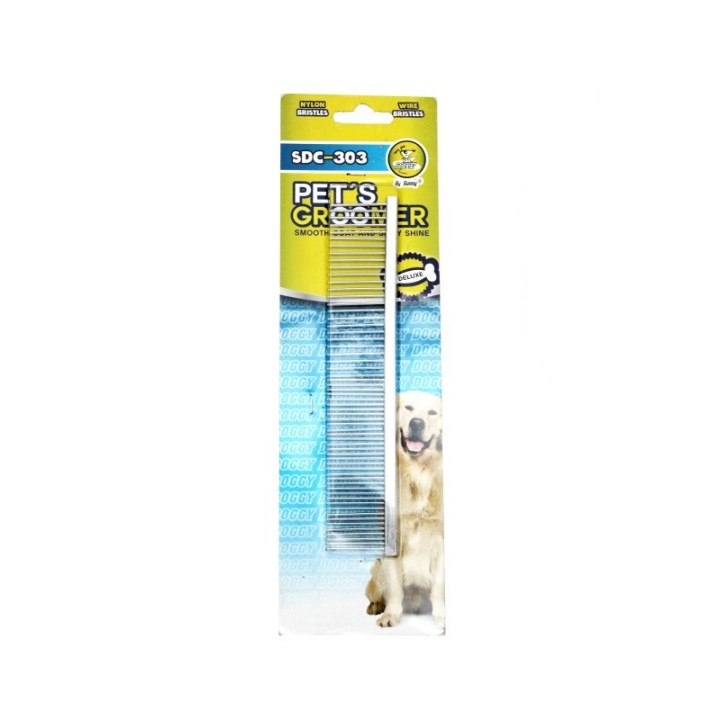 PEINE MET. DOBLE DOGGY GRANDE