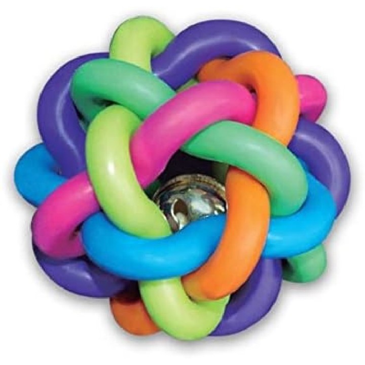 PELOTA TRENZADA C/CASC. GDE. DOGGY