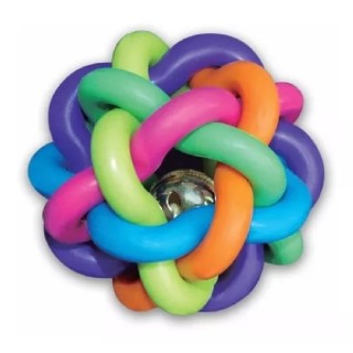 PELOTA TRENZADA C/CASC. MED. DOGGY