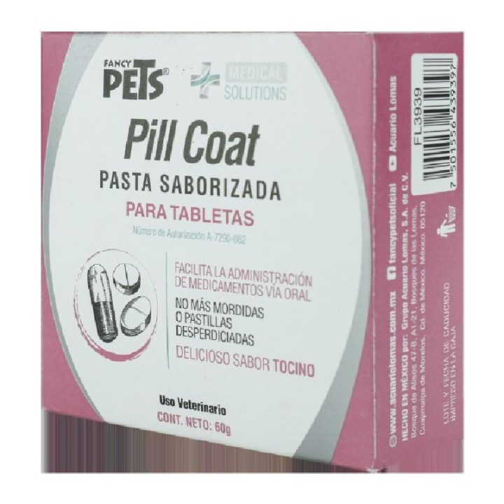 PILL COAT PASTA SABORIZADA P/MASC 60G