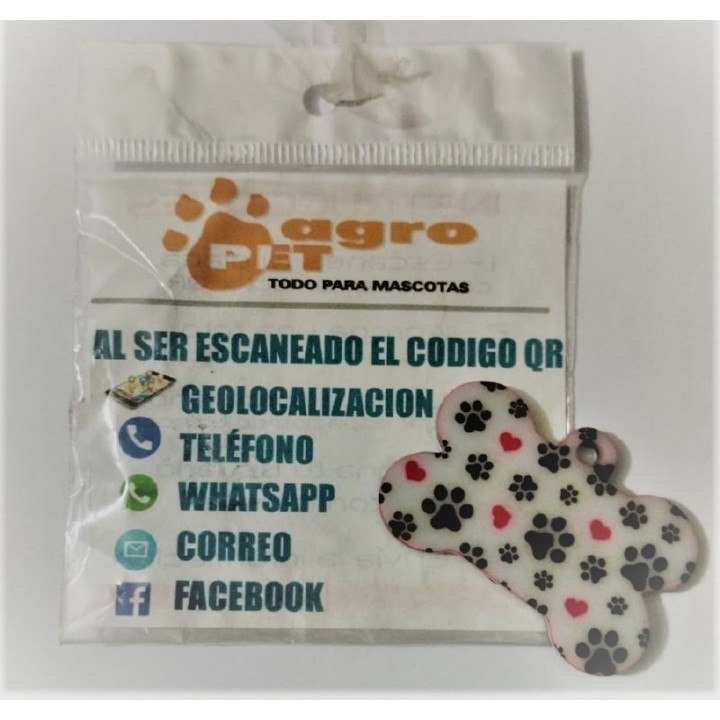 PLACA DE IDENTIFICACION QR C/GEOLOC