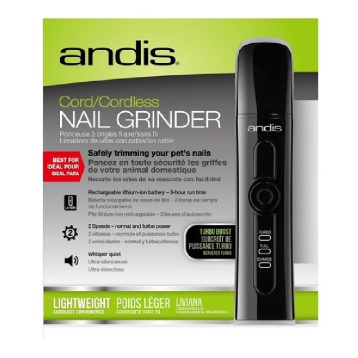 PULIDORA DE UÑAS ANDIS CON ESTUCHE