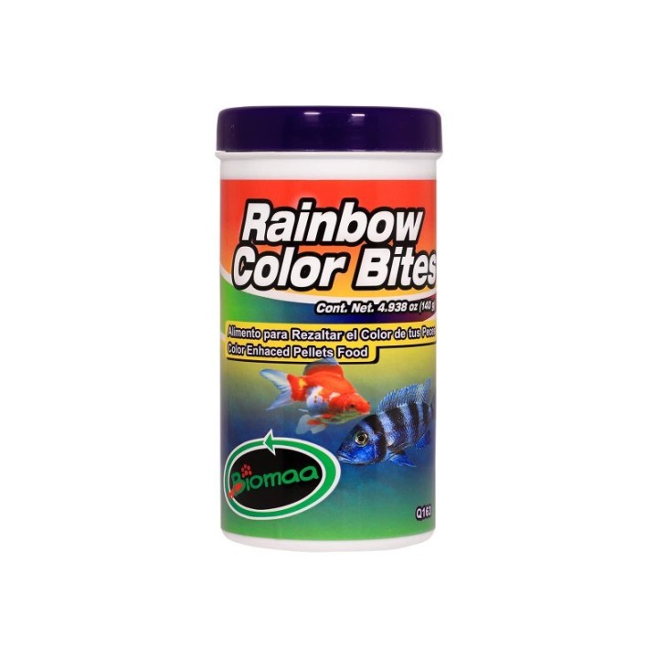 RAINBOW COLOR BITES 140G.