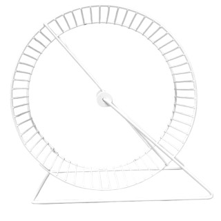RUEDA P/HAMSTER DE ALAMBRE GDE 25CM