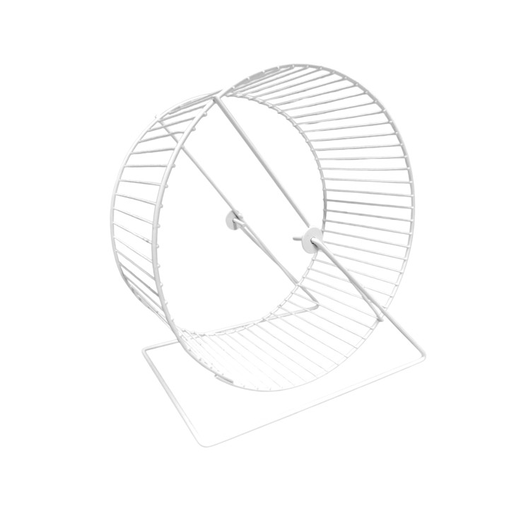 RUEDA P/HAMSTER DE ALAMBRE GDE 25CM