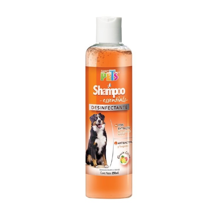 SHAMPOO ESSENTIALS DESINF 250 ML.