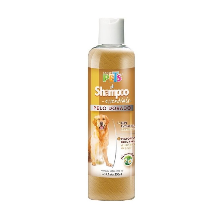 SHAMPOO ESSENTIALS P/DORADO 250 ML.