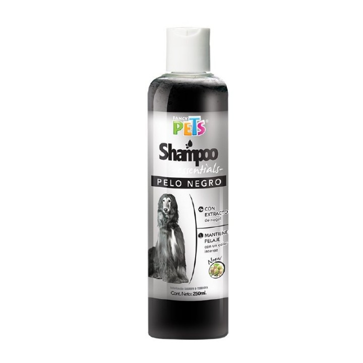SHAMPOO ESSENTIALS P/NEGRO 250 ML.