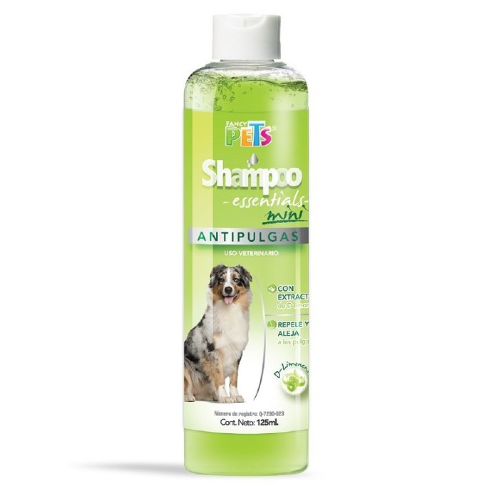 SHAMPOO MINI ANTIPULGAS ESSENTIALS 125ML