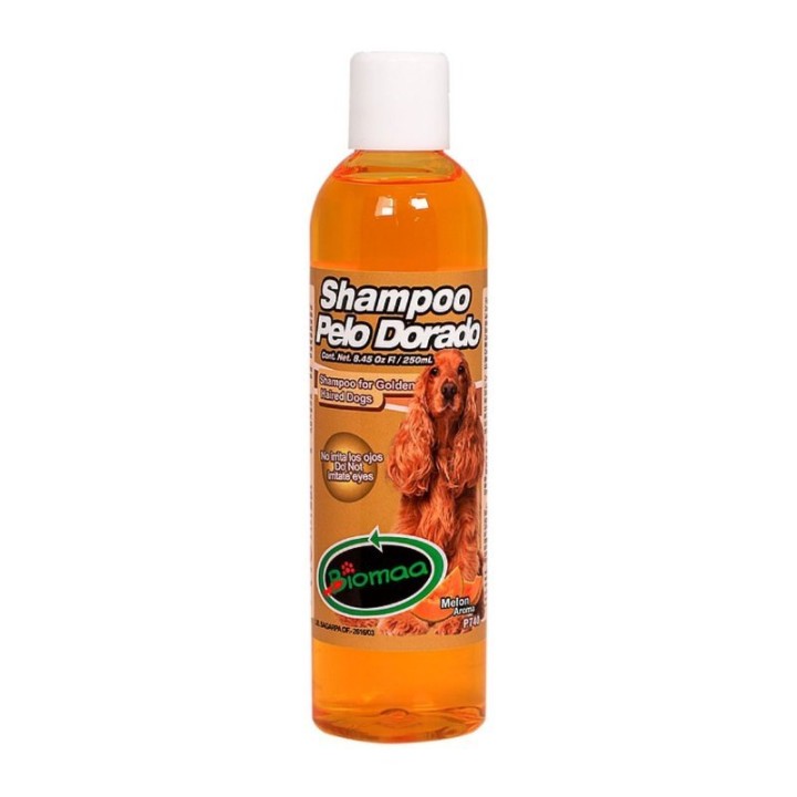 SHAMPOO P/PELO DORADO BIOMAA 250 ML.