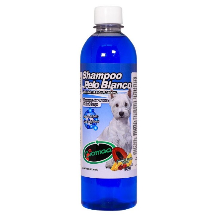 SHAMPOO PELO BLANCO 500ML.