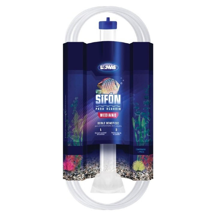 SIFON MEDIANO P/ACUARIO LOMAS