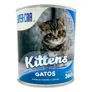 SUPERCRIA LECHE KITTENS 360 GRS.