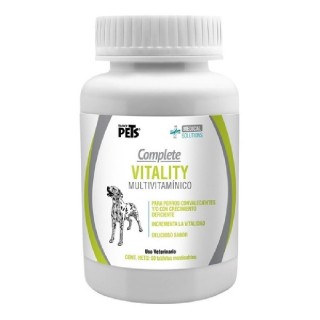 TABLETAS MASTICABLES COMPLETE VITALITY PARA PERROS 60 TABS.