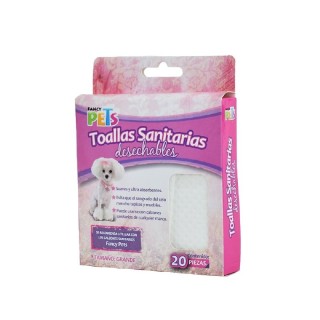 TOALLA SANIT GDE. C/20 PZAS. F.P.