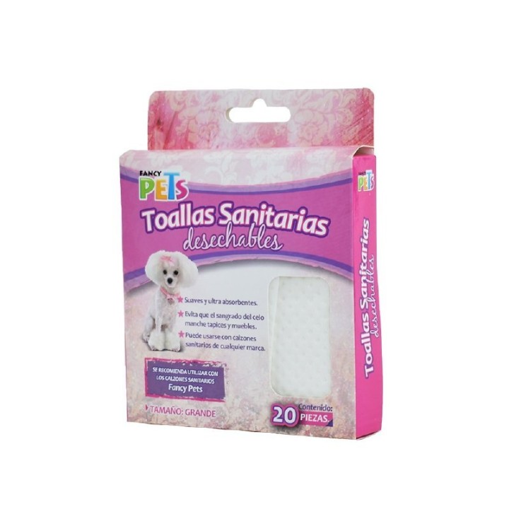 TOALLA SANIT GDE. C/20 PZAS. F.P.