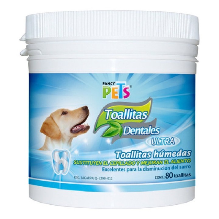 TOALLITAS DENTALES 80 PZAS. F.P.