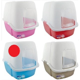 TOILET IMPORT DE LUXE C/REJILLA 48X30X46 AZUL