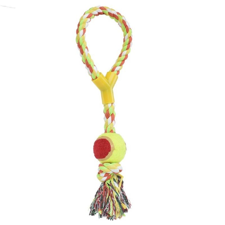 JUGUETE ARO C/PELOTA Y NUDO