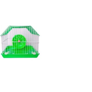 JAULA HAMSTER EQ. 21X16X19CM COLONIAL