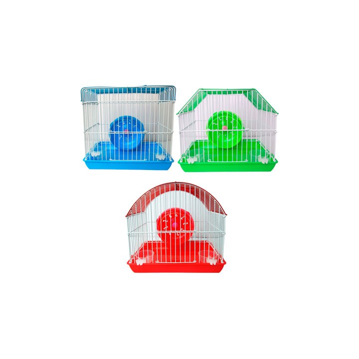 JAULA HAMSTER EQ. CURVA 27X23CM