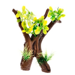 RAIZ C/PLANTAS 1 15X10X14CM