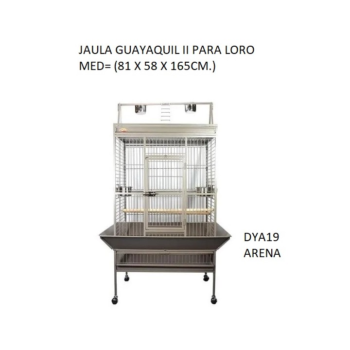 JAULA GUAYAQUIL II P/LORO ARENA