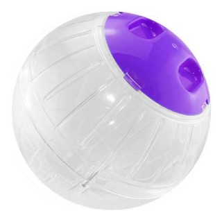 ESFERA EJERCI PARA HAMSTER 11.5 CMS4.5 VIOLETA