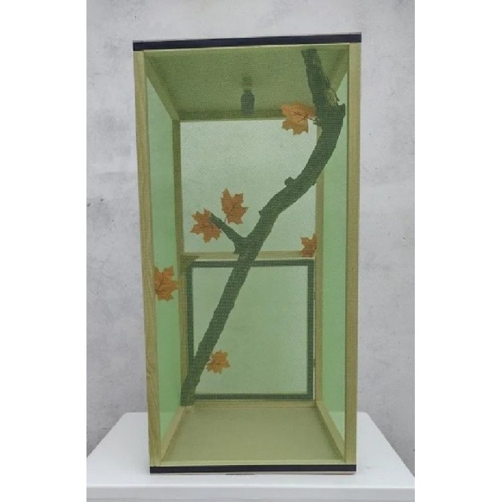 IGUANARIO EXGDE FERI 40X40X100CM VERDE