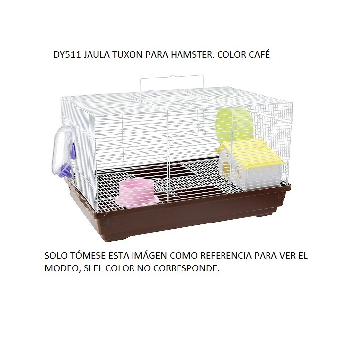 DY511 JAULA TUXON P/HAMSTER AMARILLA