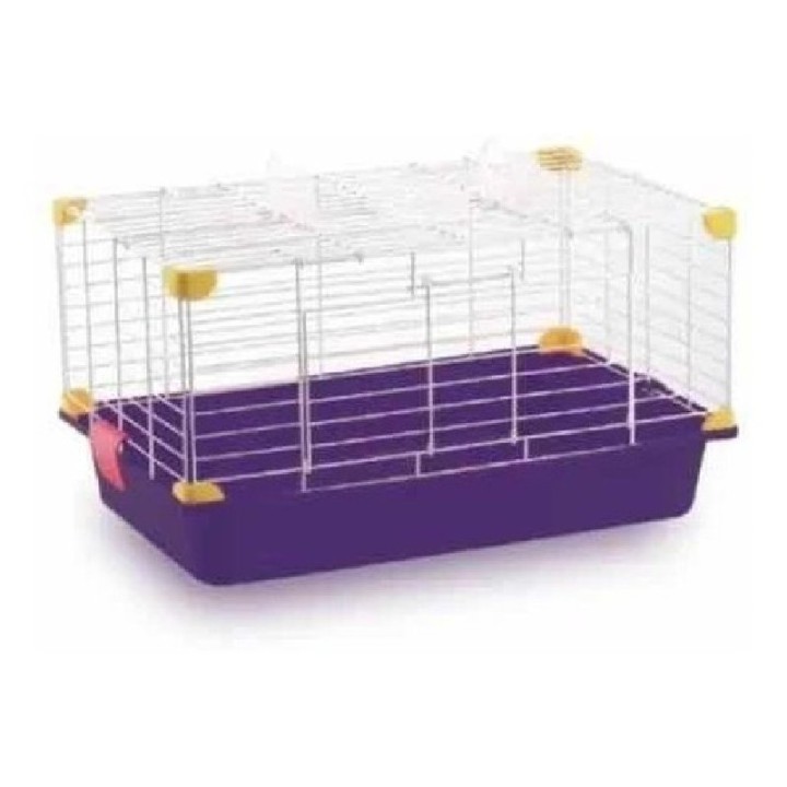 JAULA SUNNY PARA CONEJO (CHICA) MORADO