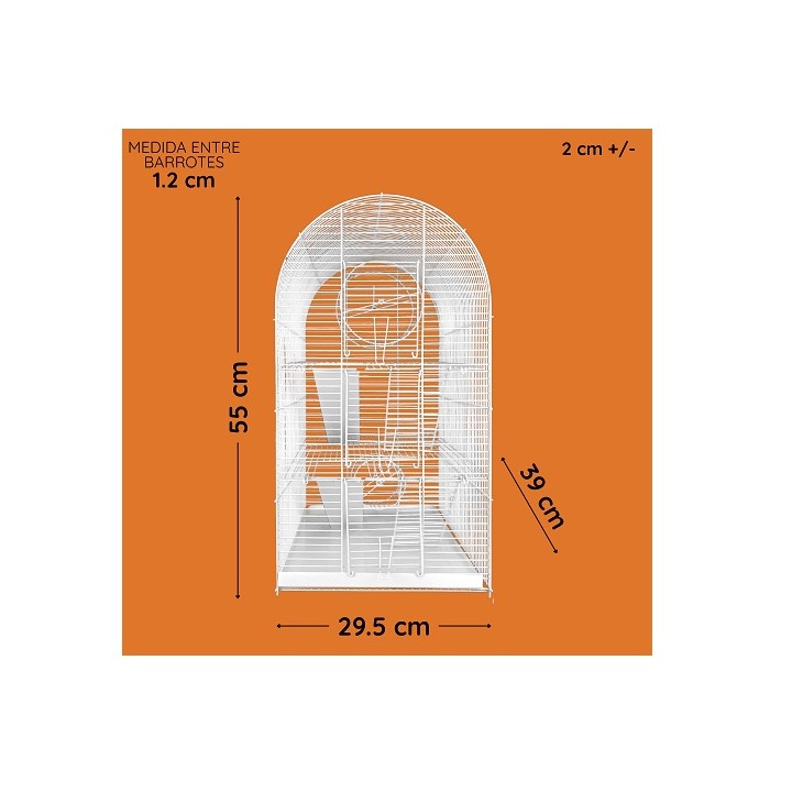 JAULA P/HAMSTER BAGON PLUS 3PISOS