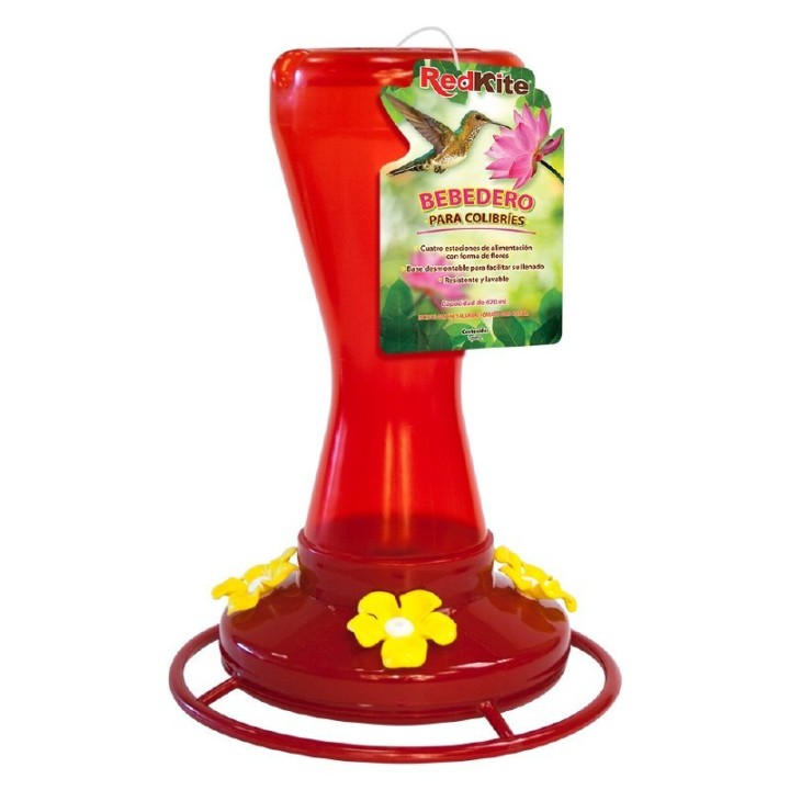 BEBEDERO ROJO P/COLIBRI 470ML