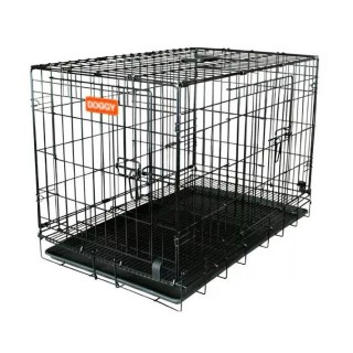 JAULA METALICA DOGGY DOG-6000 122.5X75X81.5cm PUERTA HORIZONTAL