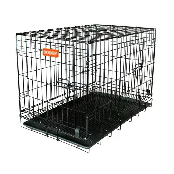 JAULA METALICA DOGGY DOG-6000 122.5X75X81.5cm PUERTA HORIZONTAL