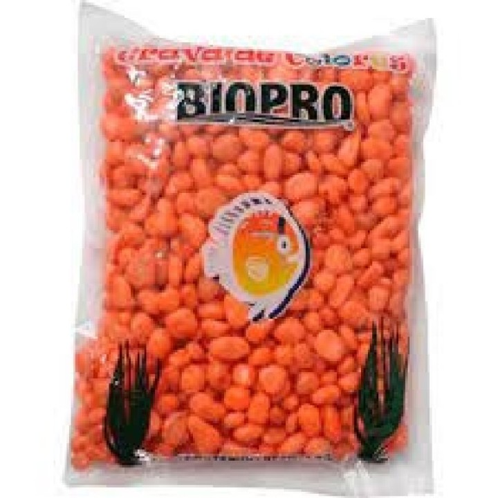 GRAVA CHICLE NARANJA 1KG